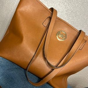 Michale Kors dark tan Tote